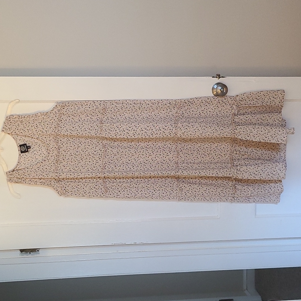 Bobeau Tiered Midi Dress